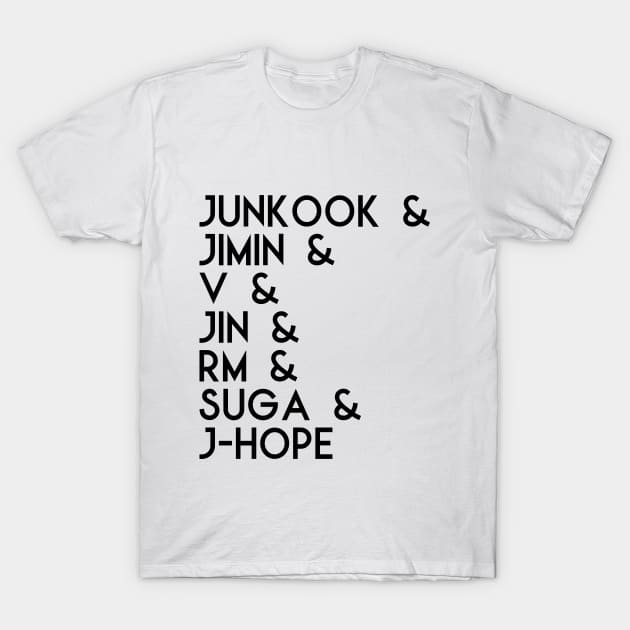 BTS T-Shirt by valival